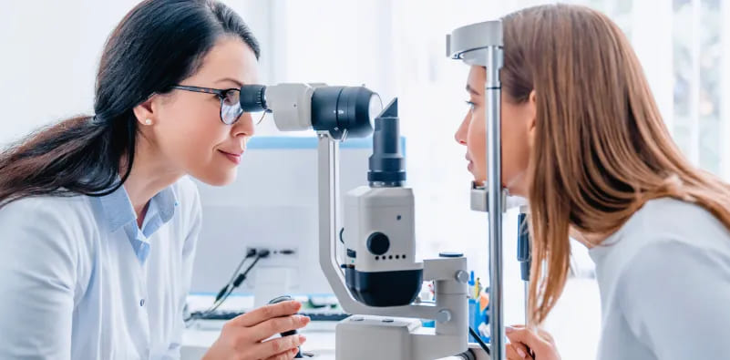 eye exam detect about your vision and health